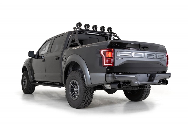 Ford F-150 Chase Rack - Addictive Desert Designs - PRO with Light Actuator Kit - Hammer Black - `15-`27